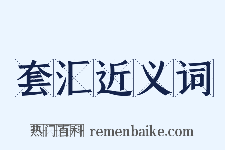 套汇近义词是什么意思的图片